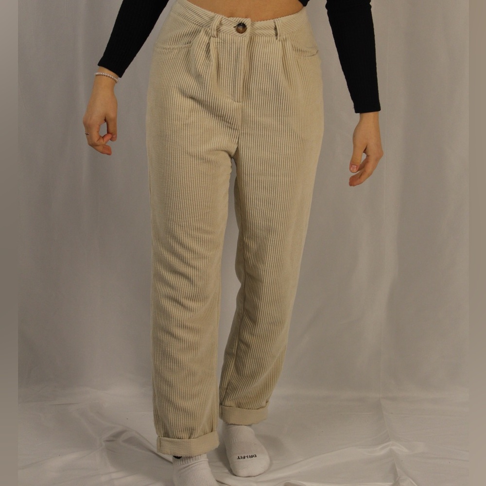 tan corduroy pants